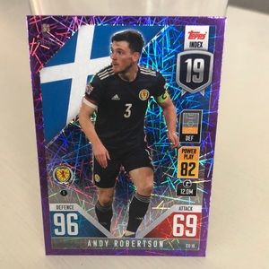 Andy Robertson purple laser prizm
